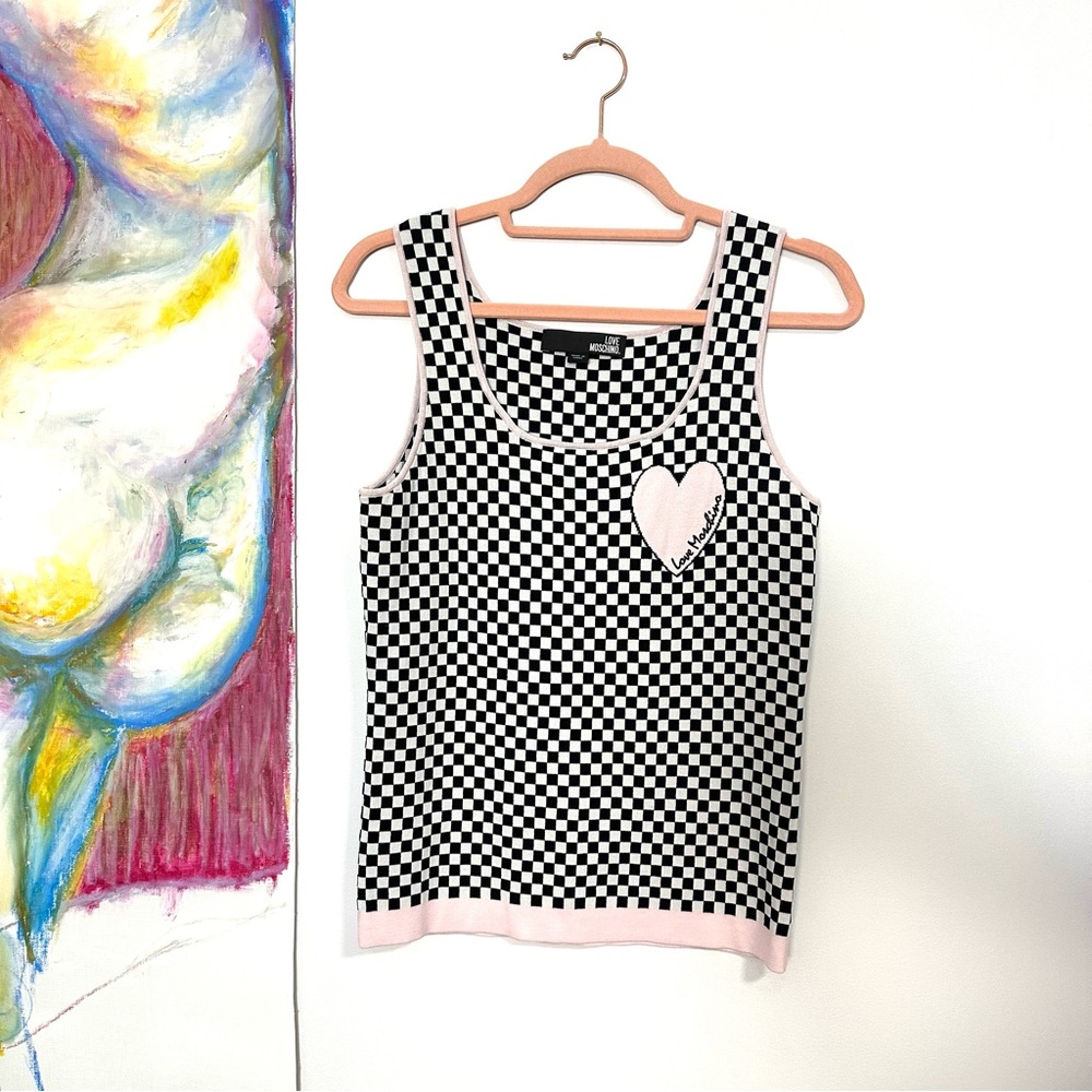 Love Moschino, S/M Sweater Vest, like new